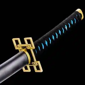 Muichiro Tokito Nichirin Katana Demon Slayer Anime Sword Carbon Steel Black