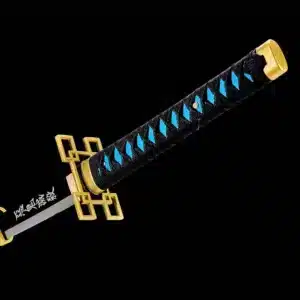 Muichiro Tokito Nichirin Katana Demon Slayer Anime Sword Carbon Steel Black