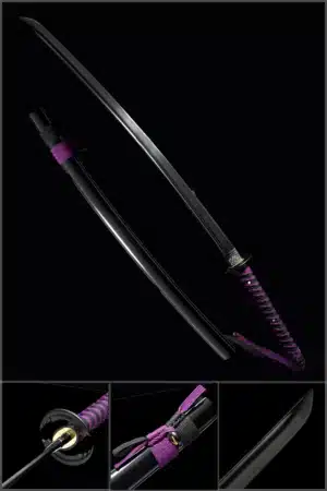 Demon Slayer Nichirin Sword Handmade Anime Katana Carbon Steelblack Steel