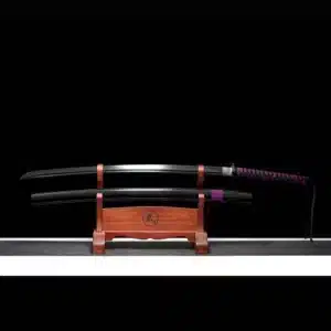 Demon Slayer Nichirin Sword Handmade Anime Katana Carbon Steelblack Steel