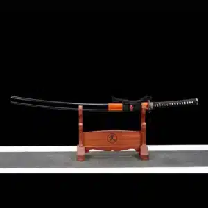 Handmade Japanese Katana Laito Sword Spring Steel Clay Tempered Rosewood Scabbard