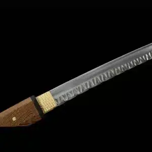 Handmade Japanese Katana Laito Sword Spring Steel Clay Tempered Rosewood Scabbard