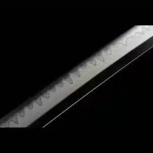 Handmade Japanese Katana Sword T Steel Blade With Hamon Full Tang Spot Scabbard