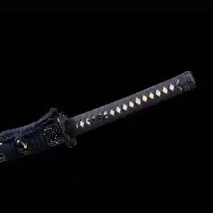 Handmade Japanese Katana Sword T Steel Blade With Hamon Full Tang Spot Scabbard