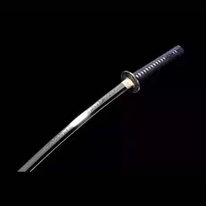 Handmade Japanese Katana Sword T Steel With Hamon Ready Battle Mixed Color Scabbard