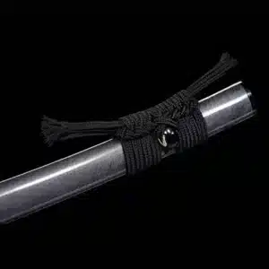 Handmade Japanese Samurai Katana High Manganese Steel Blade Clay Tempered With Grinding Hamon Alloy Fitting