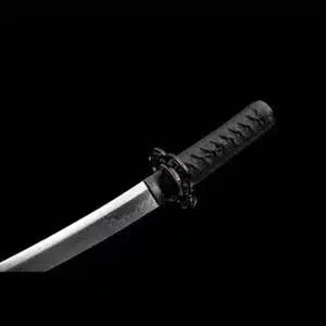 Handmade Japanese Samurai Katana High Manganese Steel Blade Clay Tempered With Grinding Hamon Alloy Fitting