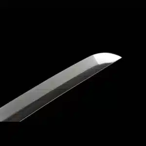 Handmade Japanese Samurai Katana Sword Spring Steel Blade Full Tang Mirror Polished Black Saya