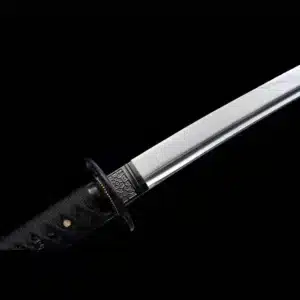 Handmade Japanese Samurai Katana Sword Spring Steel Blade Full Tang With Bo Hi Purple Saya