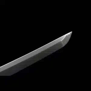 Handmade Japanese Samurai Katana Sword High Manganese Steel Blade Mirror Polished White Saya