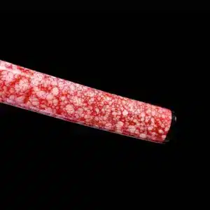 Handmade Japanese Samurai Katana Sword High Manganese Steel Red Cloud Pattern Blade With Pink Scabbard