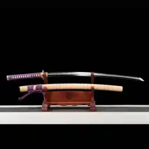 Handmade Japanese Samurai Katana Sword High Performance T Steel Clay Tempered With Hamon