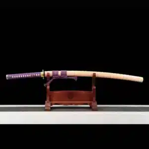 Handmade Japanese Samurai Katana Sword High Performance T Steel Clay Tempered With Hamon