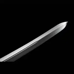 Handmade Japanese Samurai Katana Sword T Steel Yunjo Konomaru Blade Full Tang With Bo Hi Black Saya