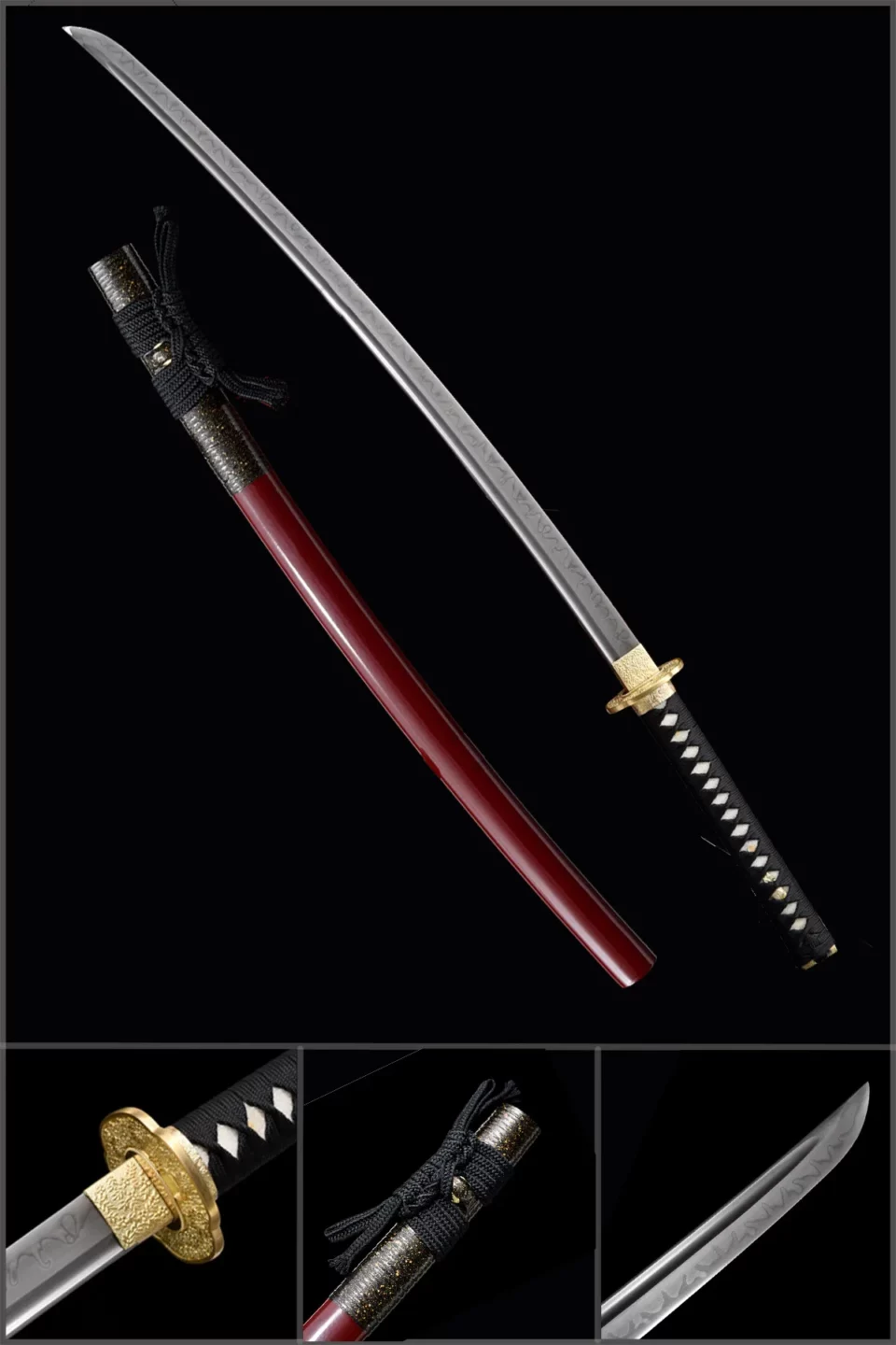 Handmade Japanese Samurai Katana T Steel