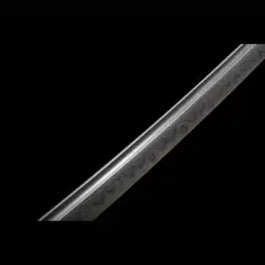 Handmade Japanese Samurai Katana T Steel Leaf Pattern Blade