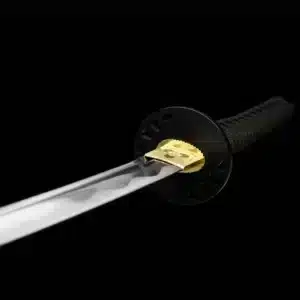 Kill Bill Brides Katana Sword Handmade Anime Sword Carbon Steel Blade Black Saya