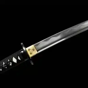 Kill Bill Brides Katana Sword Handmade Anime Sword Carbon Steel Blade Black Saya