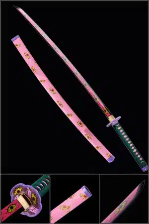 Michikatsu Tsugikunis Sword Demon Slayer Anime Katana Yyth