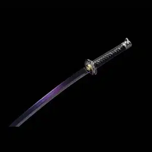 Sekiro Shadows Die Twices Mortal Blade不死斬り Handmade Game Katana Purple Blade High Manganese Steel Yellow Saya