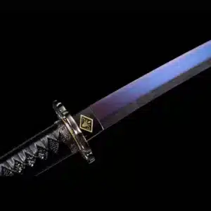 Sekiro Shadows Die Twices Mortal Blade不死斬り Handmade Game Katana Purple Blade High Manganese Steel Yellow Saya