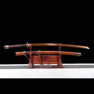 Sekiro Shadows Die Twices Mortal Blade不死斬り Handmade Game Katana Red Blade High Manganese Steel