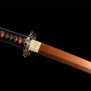 Sekiro Shadows Die Twices Mortal Blade不死斬り Handmade Game Katana Red Blade High Manganese Steel