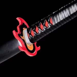 Tanjiro Nichirin Rd Generation Sword Demon Slayer Anime Katana Carbon Steel Black