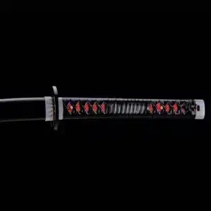 Tanjiros Nichirin Katana Sword Demon Slayer Anime Katana Carbon Steel Black Jpg