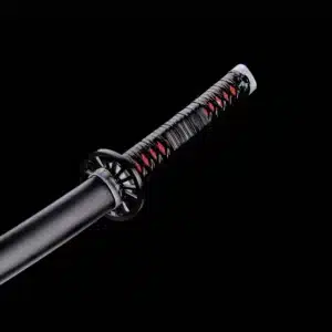 Tanjiros Nichirin Katana Sword Demon Slayer Anime Katana Carbon Steel Black Jpg