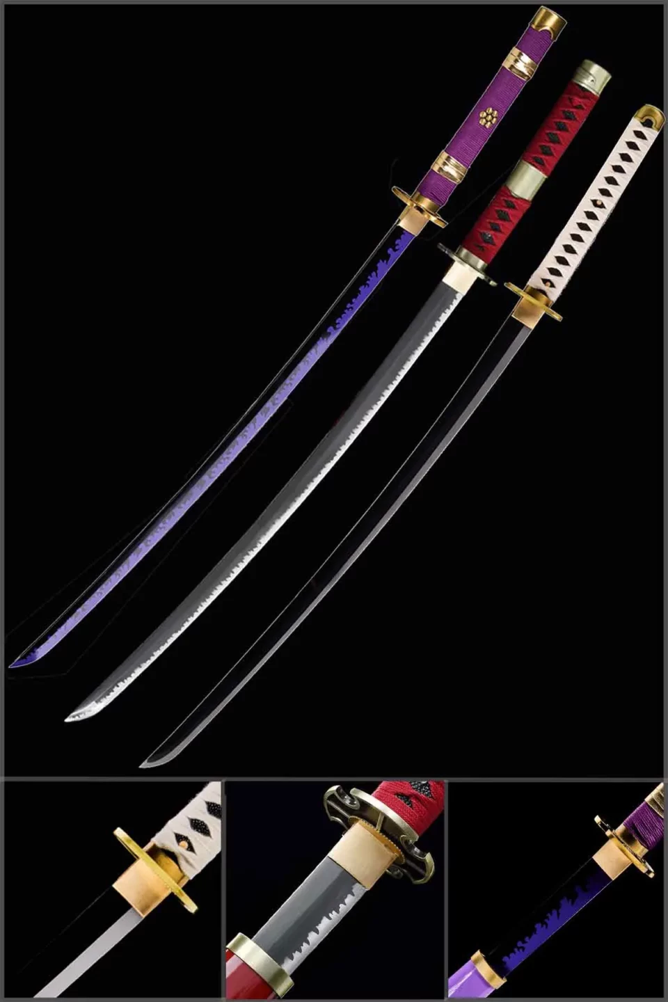 Roronoa Zoro's Three Katana Set